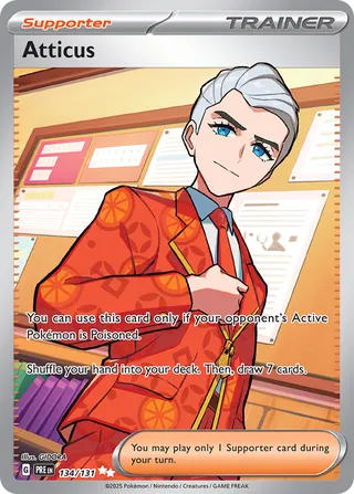 Atticus 134/180 from Prismatic Evolutions