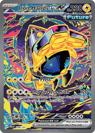 Iron Hands ex 154/180 from Prismatic Evolutions
