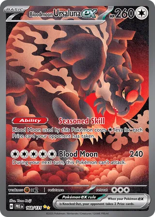 Bloodmoon Ursaluna ex 168/180 from Prismatic Evolutions