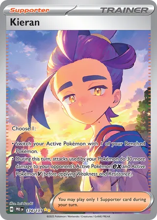 Kieran 174/180 from Prismatic Evolutions