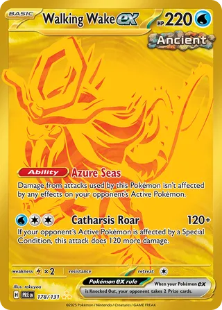 Walking Wake ex 178/180 from Prismatic Evolutions