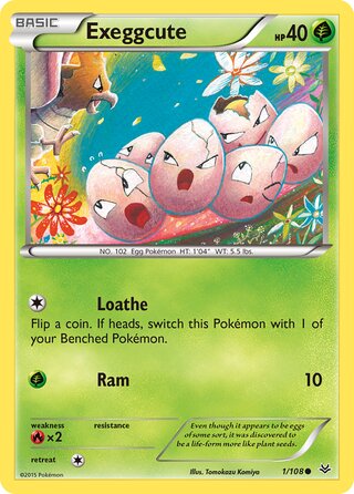 Exeggcute 1/110 from Roaring Skies