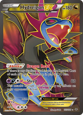 Hydreigon-EX 103/110 from Roaring Skies