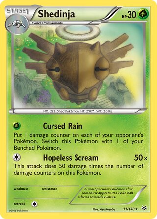 Shedinja 11/110 from Roaring Skies