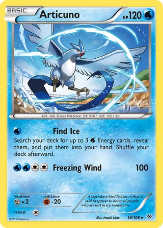 Articuno 16/110 from Roaring Skies