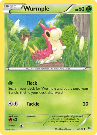 Wurmple 3/110 from Roaring Skies