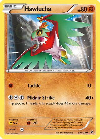 Hawlucha 39/110 from Roaring Skies