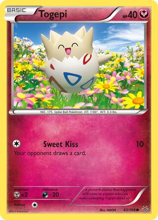 Togepi 43/110 from Roaring Skies