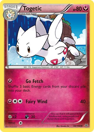 Togetic 44/110 from Roaring Skies