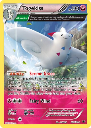 Togekiss 46/110 from Roaring Skies