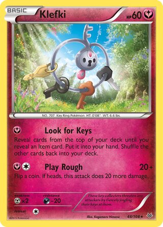 Klefki 48/110 from Roaring Skies