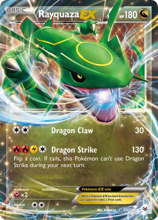 Rayquaza-EX 60/110 from Roaring Skies