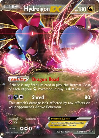 Hydreigon-EX 62/110 from Roaring Skies
