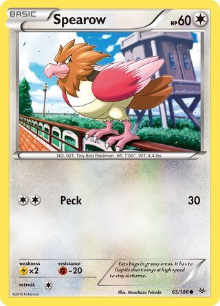 Spearow 65/110 from Roaring Skies