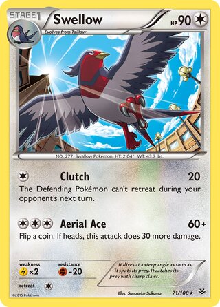 Swellow 71/110 from Roaring Skies