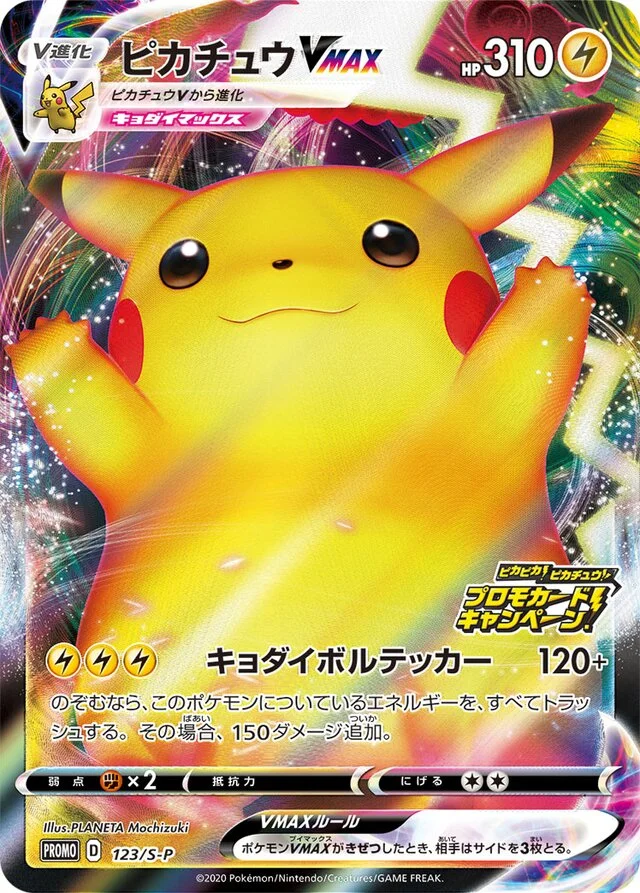 Pikachu VMAX 123/360 from Sword & Shield Promos