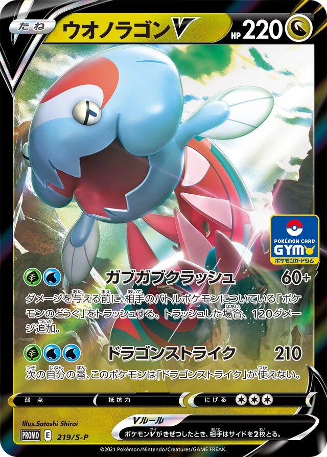 Dracovish V 219/360 from Sword & Shield Promos