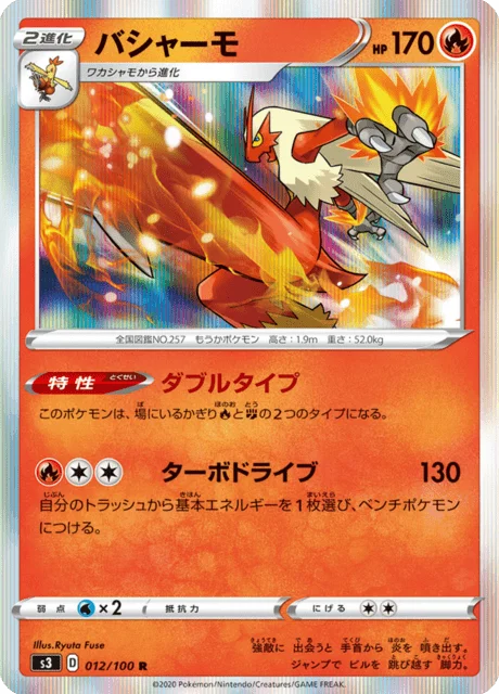 Blaziken 12/119 from Infinity Zone