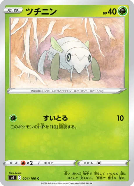Nincada 4/121 from Amazing Volt Tackle