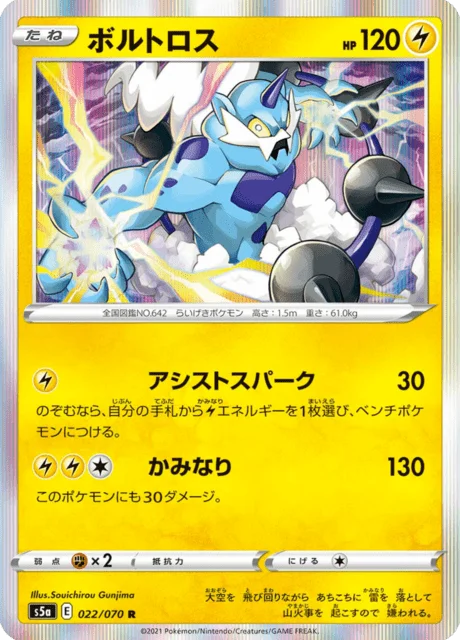 Thundurus 22/96 from Matchless Fighters