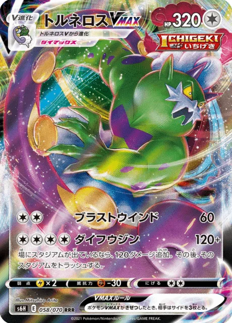 Tornadus VMAX 58/95 from Silver Lance