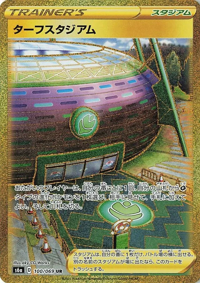 Turffield Stadium 100/101 from Eevee Heroes