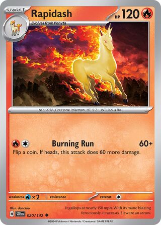 Rapidash 20/175 from Stellar Crown