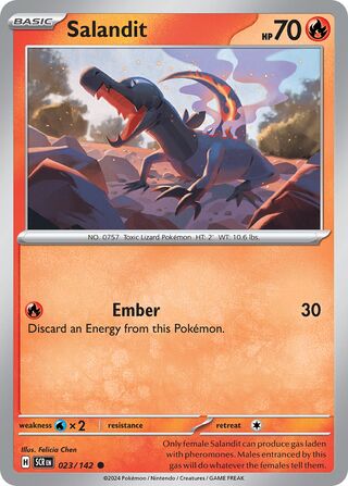 Salandit 23/175 from Stellar Crown