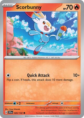 Scorbunny 26/175 from Stellar Crown