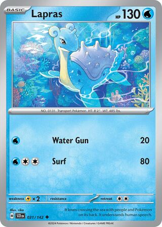 Lapras 31/175 from Stellar Crown