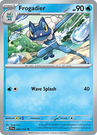 Frogadier 40/175 from Stellar Crown