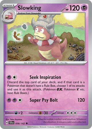 Slowking 58/175 from Stellar Crown