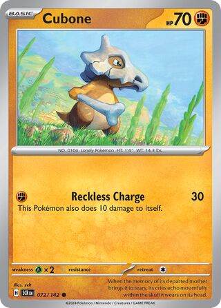 Cubone 72/175 from Stellar Crown
