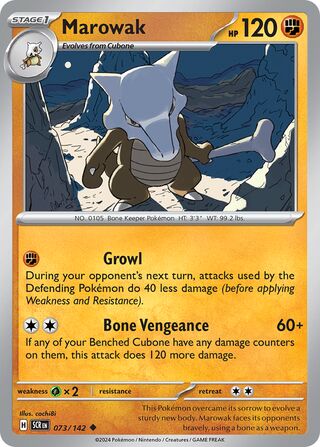 Marowak 73/175 from Stellar Crown