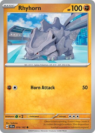 Rhyhorn 74/175 from Stellar Crown