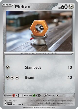 Meltan 102/175 from Stellar Crown