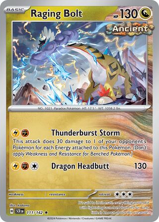 Raging Bolt 111/175 from Stellar Crown
