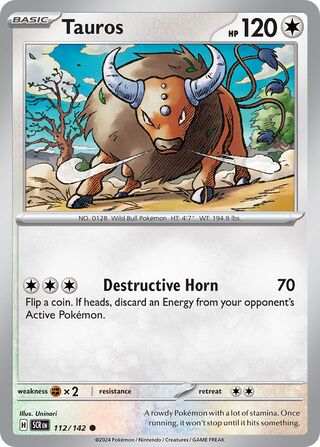 Tauros 112/175 from Stellar Crown