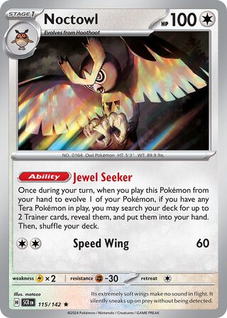 Noctowl 115/175 from Stellar Crown