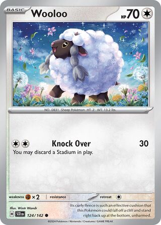 Wooloo 124/175 from Stellar Crown
