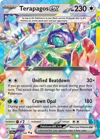 Terapagos ex 128/175 from Stellar Crown