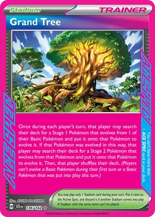 Grand Tree 136/175 from Stellar Crown