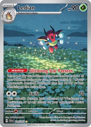 Ledian 144/175 from Stellar Crown