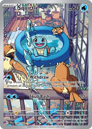 Squirtle 148/175 from Stellar Crown