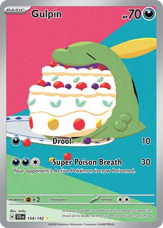 Gulpin 154/175 from Stellar Crown