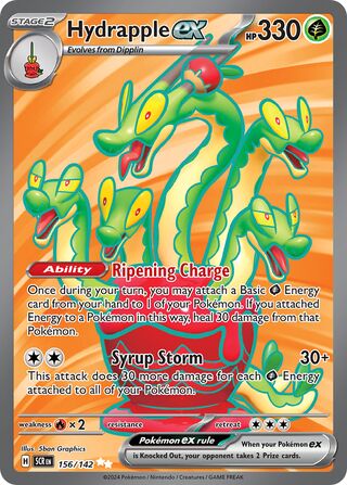 Hydrapple ex 156/175 from Stellar Crown