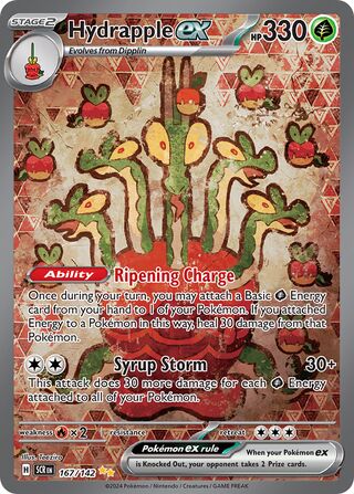 Hydrapple ex 167/175 from Stellar Crown