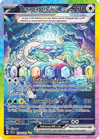 Terapagos ex 170/175 from Stellar Crown