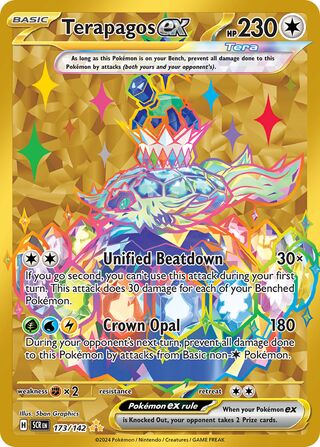 Terapagos ex 173/175 from Stellar Crown