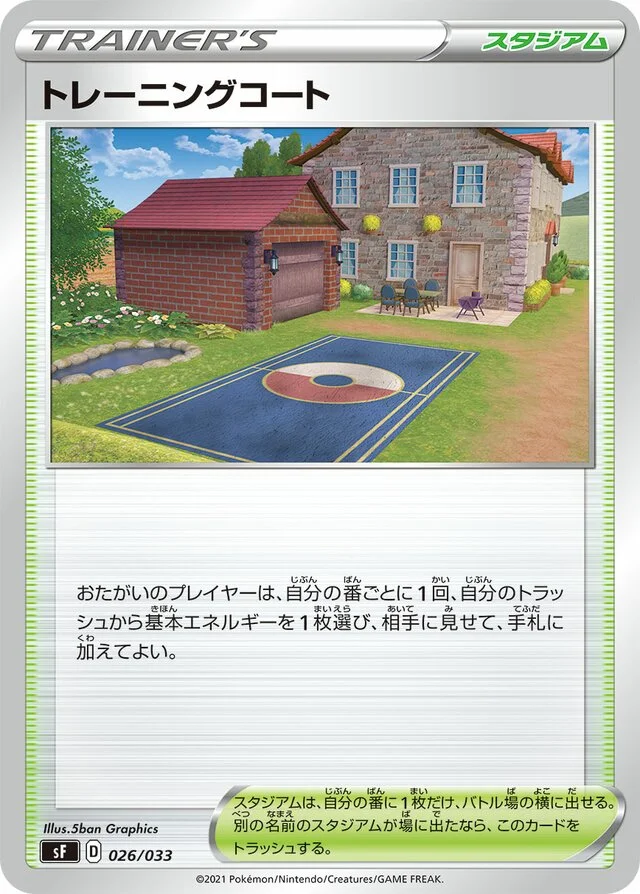 Training Court 26/33 from Single Strike & Rapid Strike Premium Trainer Boxes
